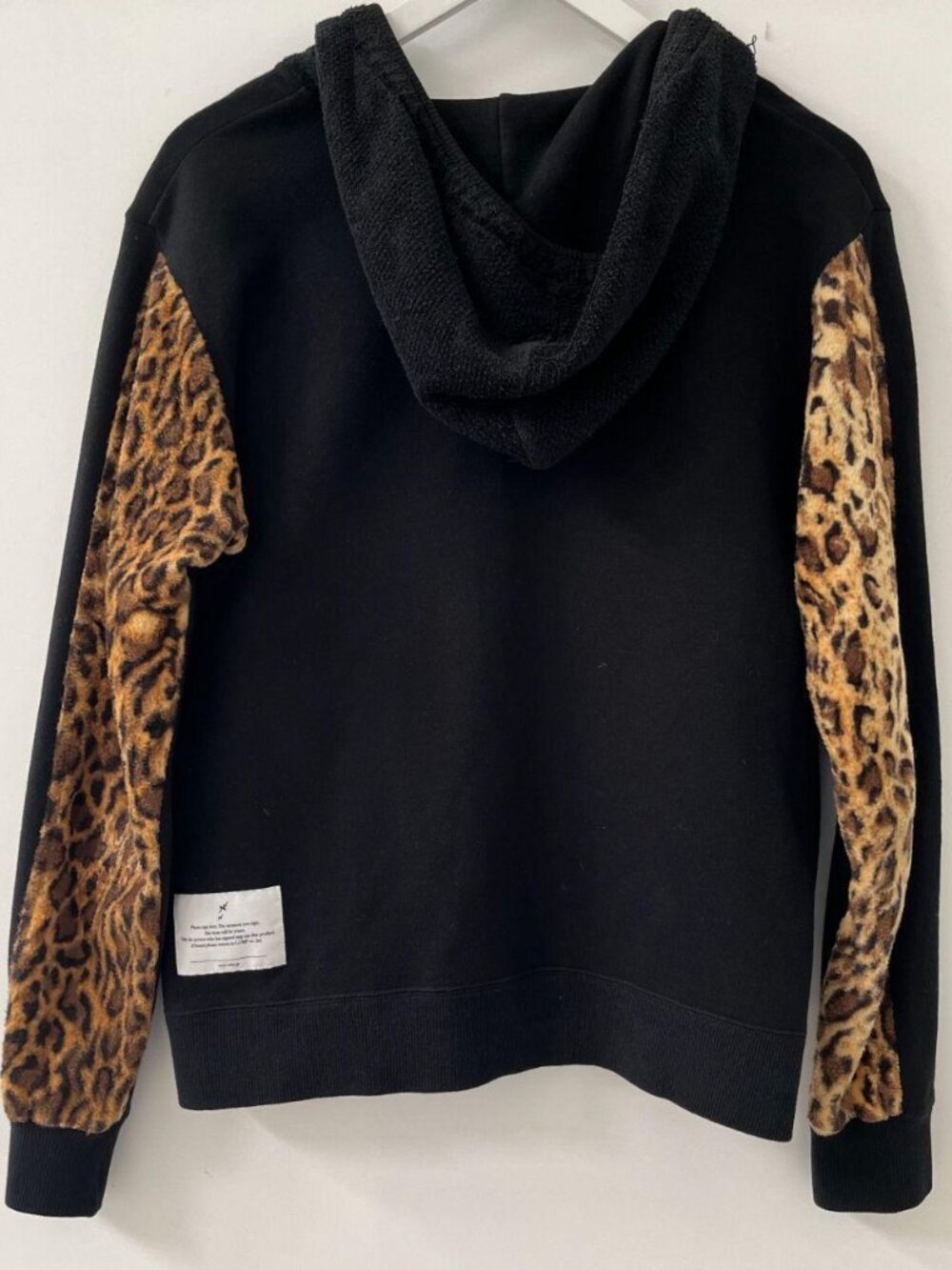 WHIZ Limited Leopard Rhinestone Hoodie